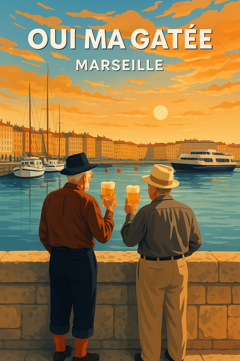 MARSEILLE OUI MA GATÉE